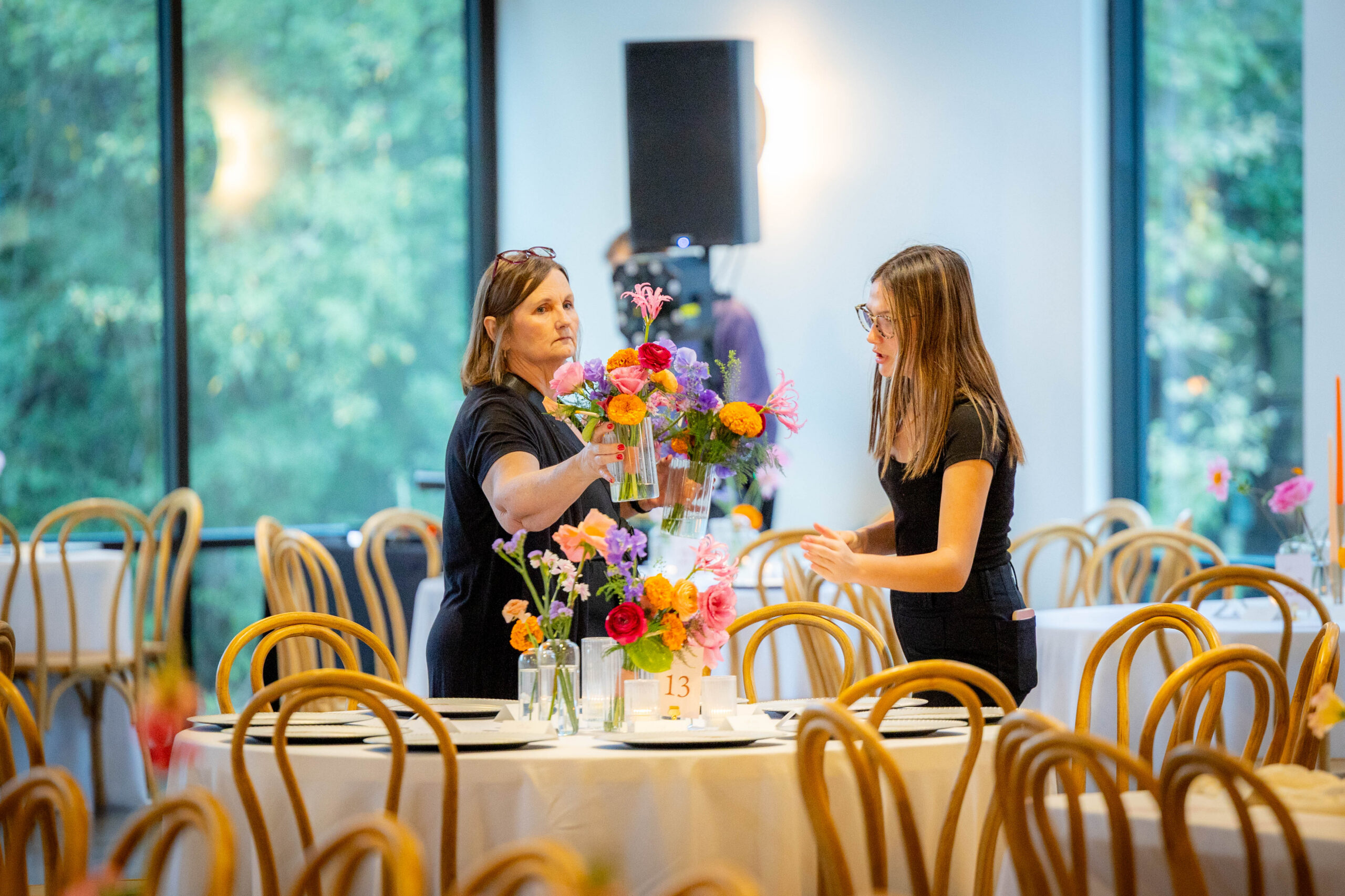 Austin wedding coordinator managing wedding day details